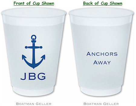 Boatman Geller - Create-Your-Own Personalized Reusable Flexible Cups (With Icon)
