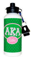 Devora Designs - Water Bottles (Alpha Kappa Alpha) AKA_WB