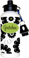 Devora Designs - Water Bottles (Black Lime Floral) BLACKLIME-WTRB