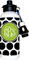 Devora Designs - Water Bottles (Black and White Dots) BLKWHT-WTRB
