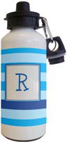 Kelly Hughes Designs - Water Bottles (Stripe Blue - Multi) (wb1115)