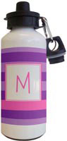 Kelly Hughes Designs - Water Bottles (Stripe Purple - Multi) (wb1118)