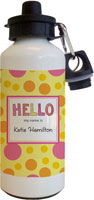 Kelly Hughes Designs - Water Bottles (Hello My Name Is) (wb389)