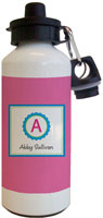 Kelly Hughes Designs - Water Bottles (Pink Bottlecap) (wb398)
