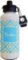 Kelly Hughes Designs - Water Bottles (Geo Blue) (wb929)