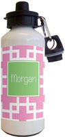 Kelly Hughes Designs - Water Bottles (Squared Pink) (wb930)
