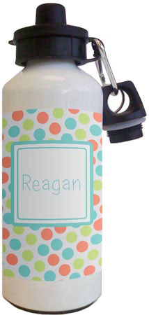 Kelly Hughes Designs - Water Bottles (Multi Dots) (wb904)