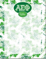 Devora Designs - Dry Erase Memo Boards (Alpha Epsilon Phi - Swirl Dots) AEF