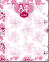 Devora Designs - Dry Erase Memo Boards (Alpha Phi - Swirl Dots) AF