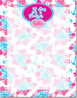 Devora Designs - Dry Erase Memo Boards (Delta Gamma - Swirl Dots) DG