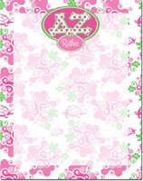 Devora Designs - Dry Erase Memo Boards (Delta Zeta - Swirl Dots) DZ