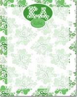 Devora Designs - Dry Erase Memo Boards (Kappa Delta - Swirl Dots) KD