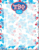 Devora Designs - Dry Erase Memo Boards (Pi Beta Phi - Swirl Dots) PBF