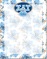 Devora Designs - Dry Erase Memo Boards (Sigma Delta Tau - Swirl Dots) SDT