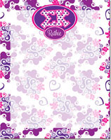 Devora Designs - Dry Erase Memo Boards (Sigma Kappa - Swirl Dots) SK