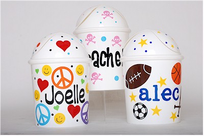 Personalized Garbage Cans