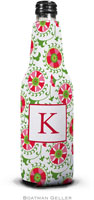 Personalized Bottle Koozies by Boatman Geller (Suzani Holiday)