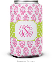 Personalized Can Koozies by Boatman Geller (Beti Pink)