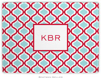 Boatman Geller - Personalized Cutting Boards (Kate Red & Teal)