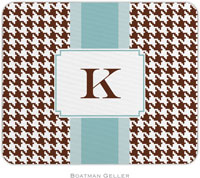 Boatman Geller - Personalized Mouse Pads (Alex Houndstooth Chocolate)
