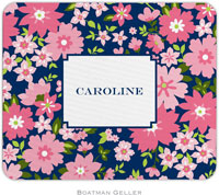 Boatman Geller - Personalized Mouse Pads (Caroline Floral Pink)