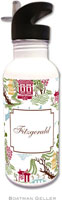 Personalized Water Bottles by Boatman Geller (Chinoiserie Autumn)
