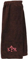 Adult Bath Wraps - Brown (W11)