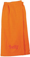 Adult Bath Wraps - Orange (W11)
