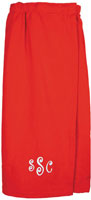 Adult Bath Wraps - Red (W11)
