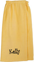 Adult Bath Wraps - Yellow (W11)