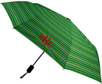 Adult Umbrellas - Green Stripes (W191)