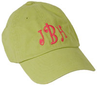 Baseball Caps - Lime (W70)