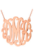Rose Gold Vermeil Split Chain Necklace