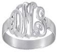 Sterling Silver Cutout Ring