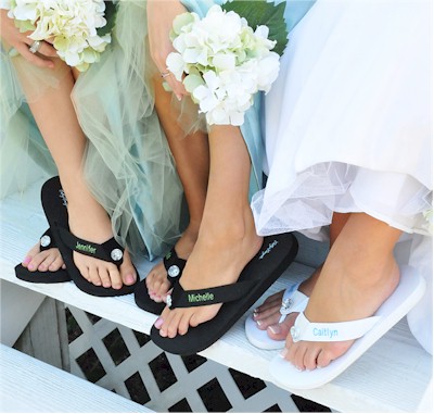 Personalized Gifts - Personalized Flip Flops (1600-1601)