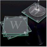 Personalized Gifts - Personalized Glass Coasters (Set of 4) (1158)