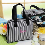 Personalized Gifts - Striped Cosmetic Bag (2050)