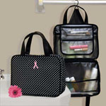 Personalized Gifts - Breast Cancer Hanging Cosmetic Case