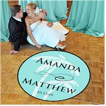 Personalized Gifts - Beach Wedding Dance Floor Decal (FD1005LG - FD1005ST)