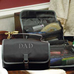 Personalized Gifts - Dad's Micro Fiber Toiletry Bag