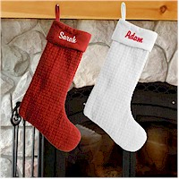 Personalized Quilted Christmas Stocking (GC1009)
