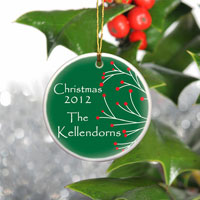 Simply Natural Ornament - Green (GC841)