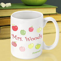 Teacher Coffee Mug - Happy Apples (GC791)