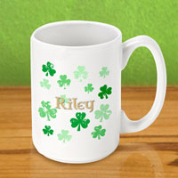 Irish Coffee Mugs - Raining Clover