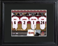 MLB Clubhouse Print w/Wood Frame - Diamondbacks (GC727)