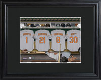 MLB Clubhouse Print w/Wood Frame - Orioles (GC727)