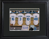 MLB Clubhouse Print w/Wood Frame - Royals (GC727)