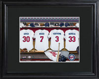MLB Clubhouse Print w/Wood Frame - Twins (GC727)