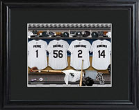 MLB Clubhouse Print w/Wood Frame - White Sox (GC727)