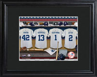 MLB Clubhouse Print w/Wood Frame - Yankees (GC727)